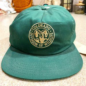 Vintage Colorado Division of Wildlife Hat